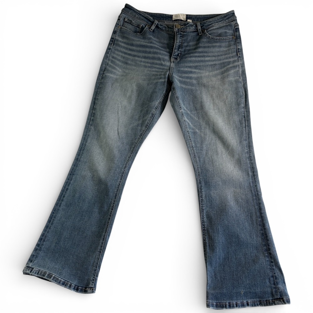 Buckle BKE Gabby Bootcut Jeans Womens 30x31 1/2 (33x28.5) Blue Denim Medium Wash